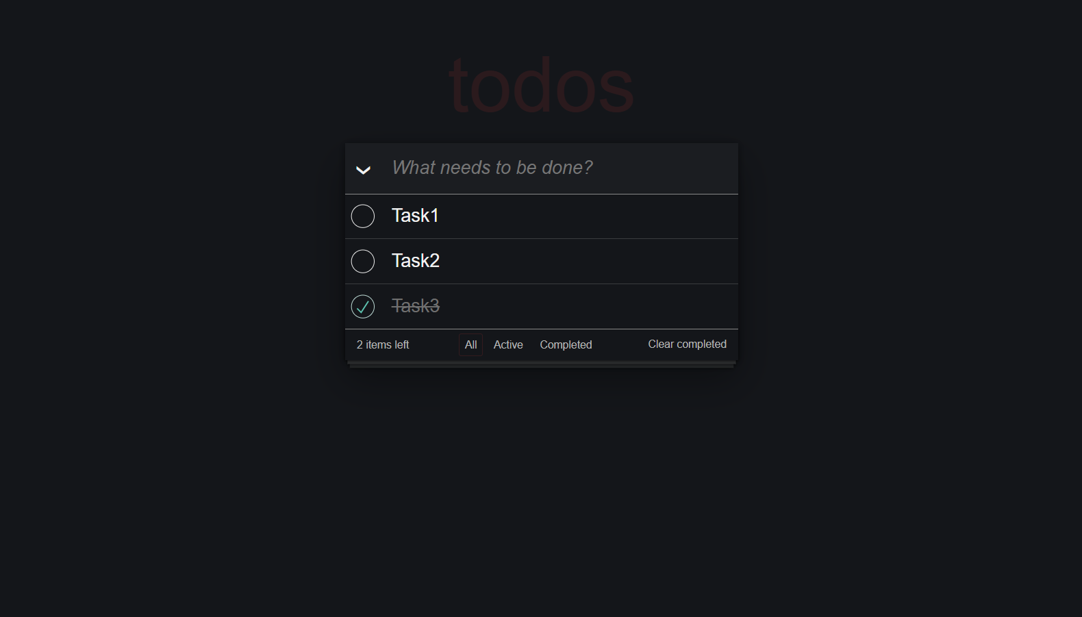 Advanced Todo Application